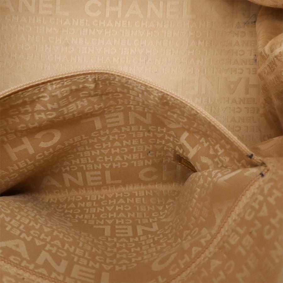 CHANEL シャネル ココマーク ハンドバッグ ミニボストン パンチング メッシュ レザー ベージュ シルバー金具 | CHANEL | 06