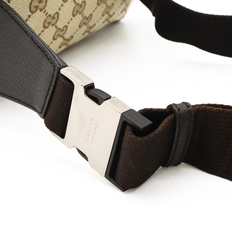 GUCCI（グッチ） GGキャンバス ボディバッグ ウエストバッグ ウエスト