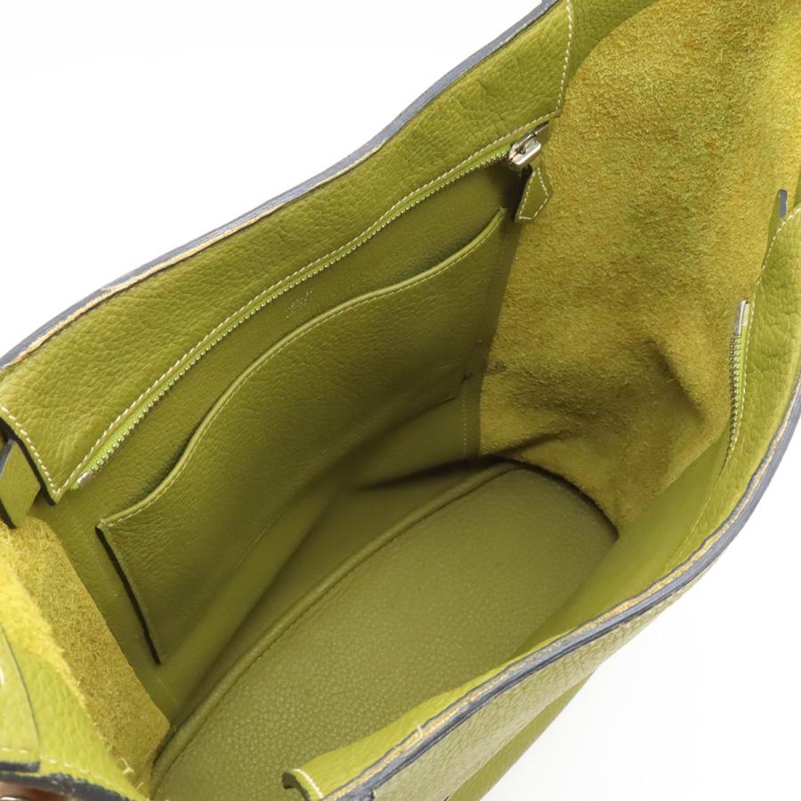 HERMES エルメス グッドニュースGM ショルダーバッグ 斜め掛け トリヨンクレマンス アニスグリーン シルバー金具 □L刻印 | HERMES | 05