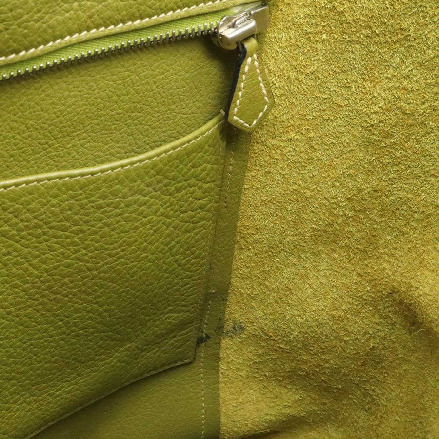 HERMES エルメス グッドニュースGM ショルダーバッグ 斜め掛け トリヨンクレマンス アニスグリーン シルバー金具 □L刻印 | HERMES | 06