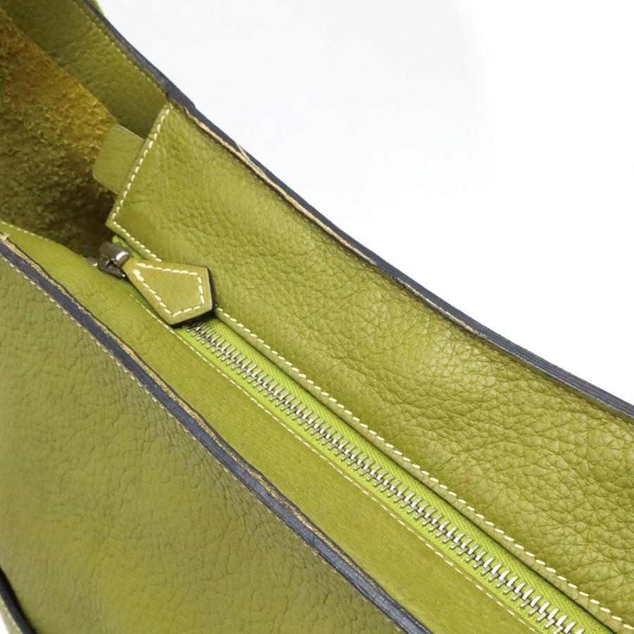 HERMES エルメス グッドニュースGM ショルダーバッグ 斜め掛け トリヨンクレマンス アニスグリーン シルバー金具 □L刻印 | HERMES | 07