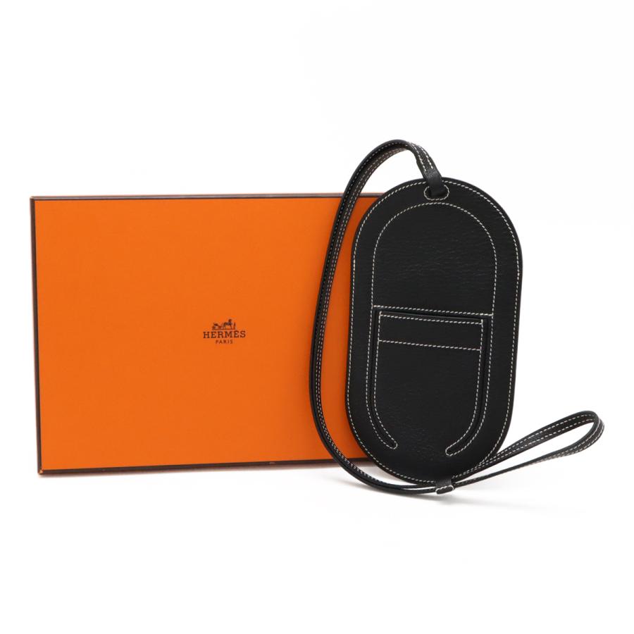 HERMES エルメス ストラップ 箱付き オレンジ色 携帯 全機種対応 スマホケース エルメス iphone・galaxy・google pixe