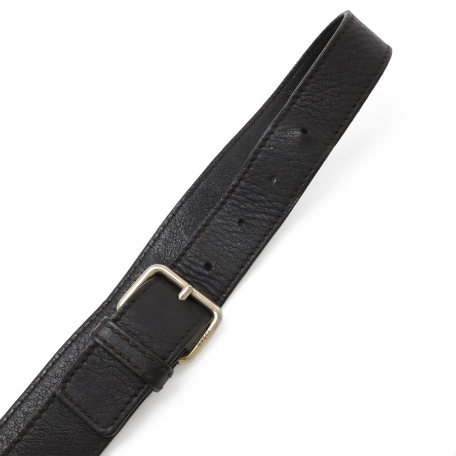 GUCCI グッチ グッチシマ ショルダーバッグ 斜め掛け レザー ブラック 黒 ゴールド金具 201448 | GUCCI | 04