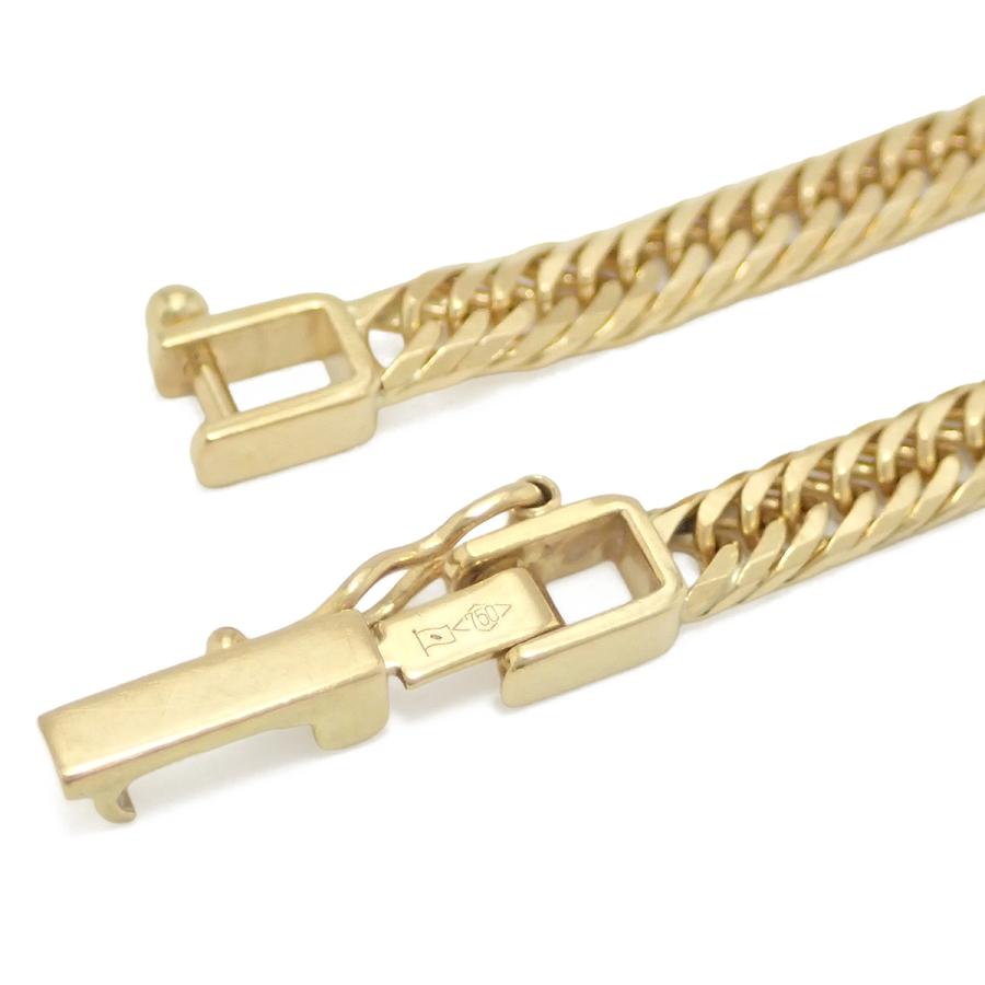 KIHEI 喜平 キヘイ ブレスレット K18 18金 ゴールド 5.0g 17.0cm YG 8面T トリプル 日本造幣局検定マーク入り 5g 前後 |  | 02
