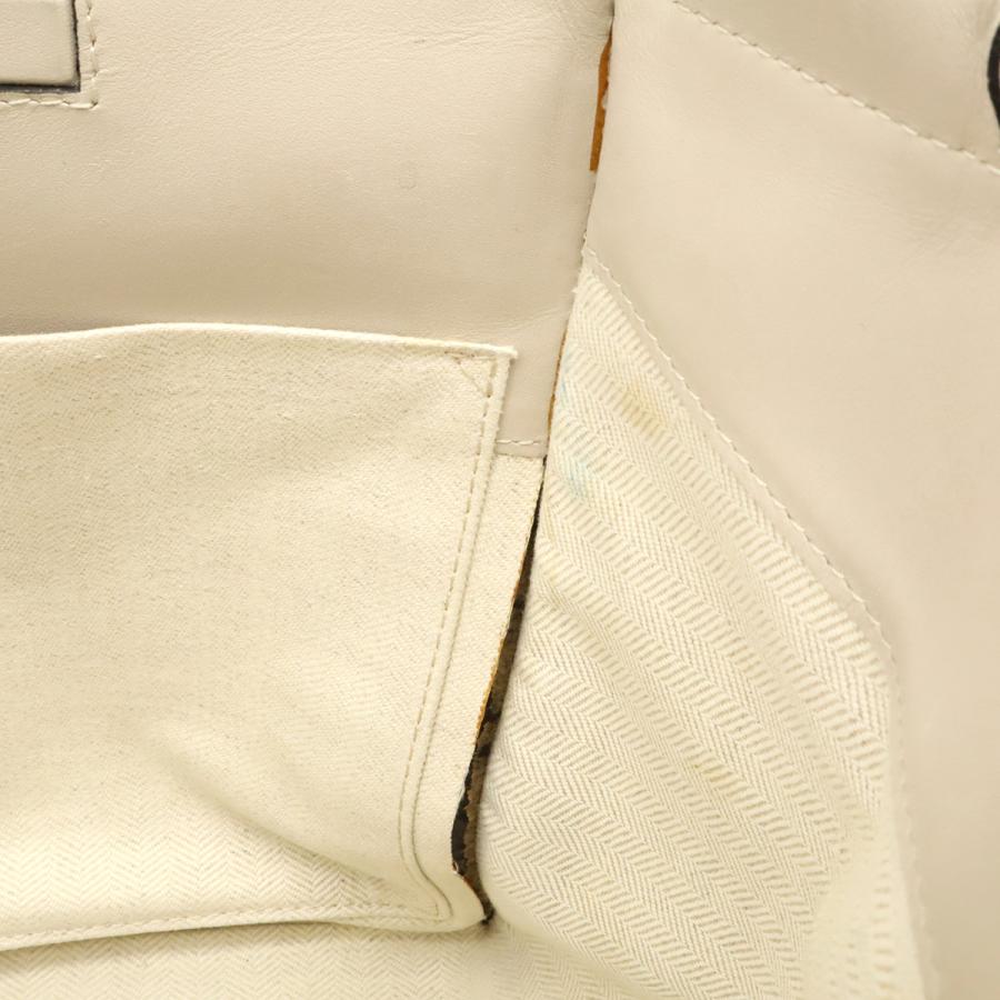 LOEWE ロエベ クッショントート スモール トートバッグ ショルダーバッグ セミショルダー レザー ライトオーツ ベージュ 309.12AA93 | LOEWE | 06