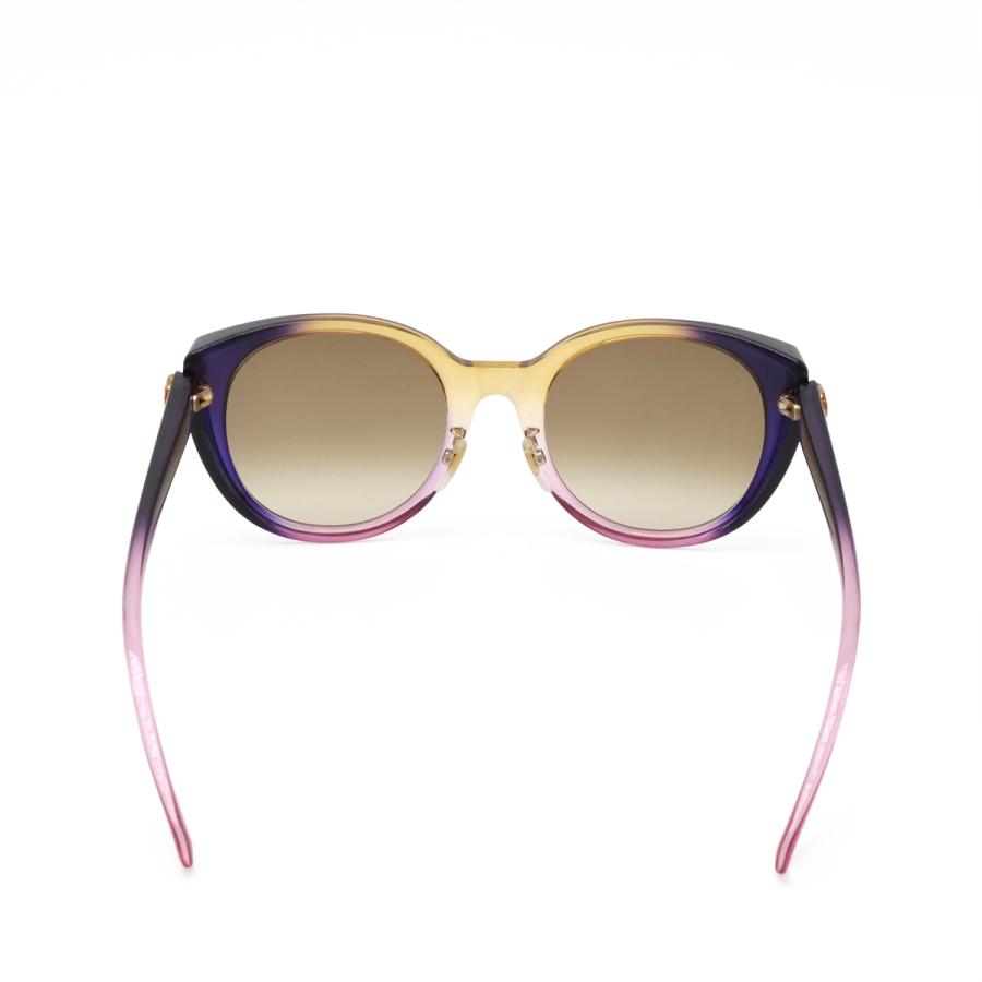 GUCCI グッチ インターロッキングG サングラス アイウェア キャットアイシェイプ ビー ハチ 蜂 ブラウングラデーション パープル ピンク | GUCCI | 02