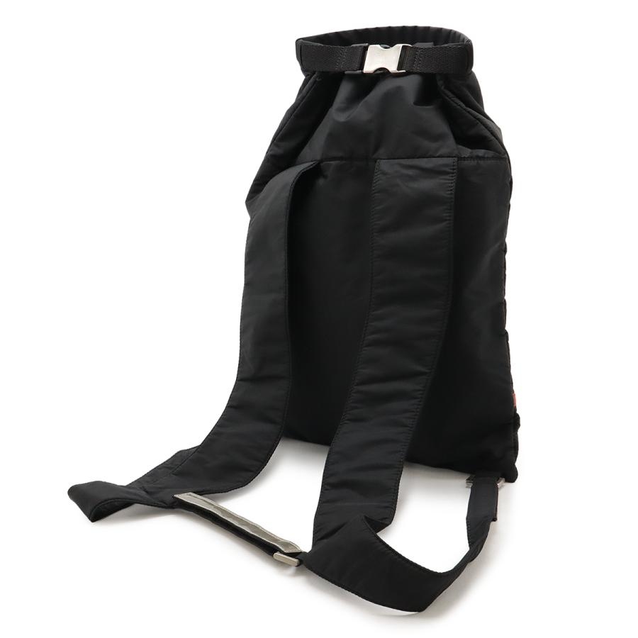 PRADA プラダ プラダスポーツ バックパック リュックサック ナイロン NERO 黒 ブラック レッド シルバー金具 | PRADA | 01