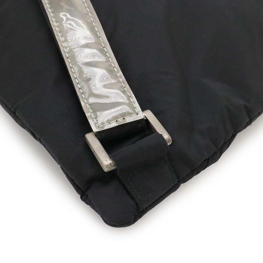 PRADA プラダ プラダスポーツ バックパック リュックサック ナイロン NERO 黒 ブラック レッド シルバー金具 | PRADA | 02