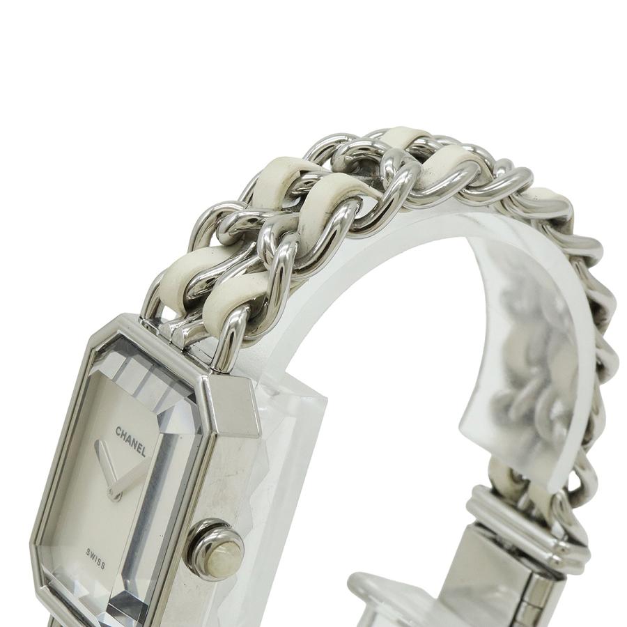 CHANEL シャネル プルミエール ホワイトシェル文字盤 Lサイズ SS 革 レディース 腕時計 H1639 | CHANEL | 05