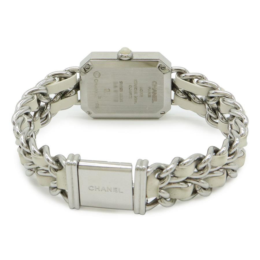 CHANEL シャネル プルミエール ホワイトシェル文字盤 Lサイズ SS 革 レディース 腕時計 H1639 | CHANEL | 06