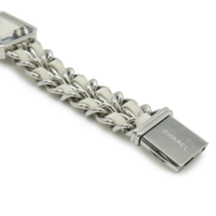 CHANEL シャネル プルミエール ホワイトシェル文字盤 Lサイズ SS 革 レディース 腕時計 H1639 | CHANEL | 07