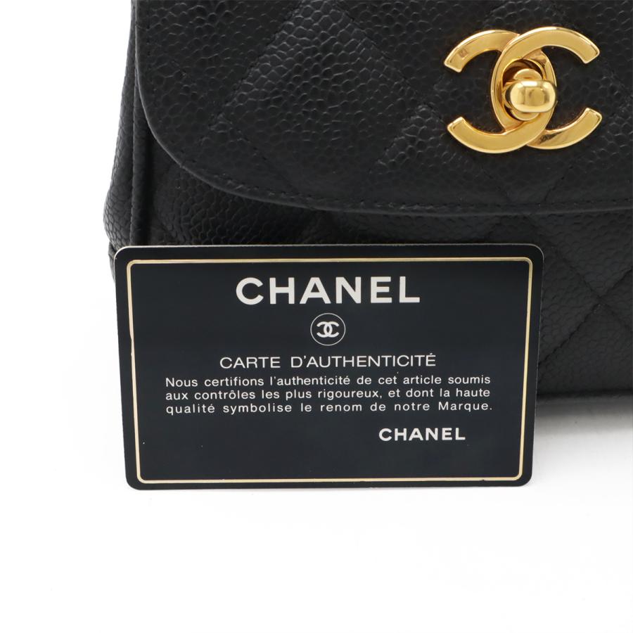 CHANEL シャネル マトラッセ ベルトバッグ ボディバッグ ウエストポーチ キャビアスキン レザー ブラック 黒 ♯80 ゴールド金具 | CHANEL | 08