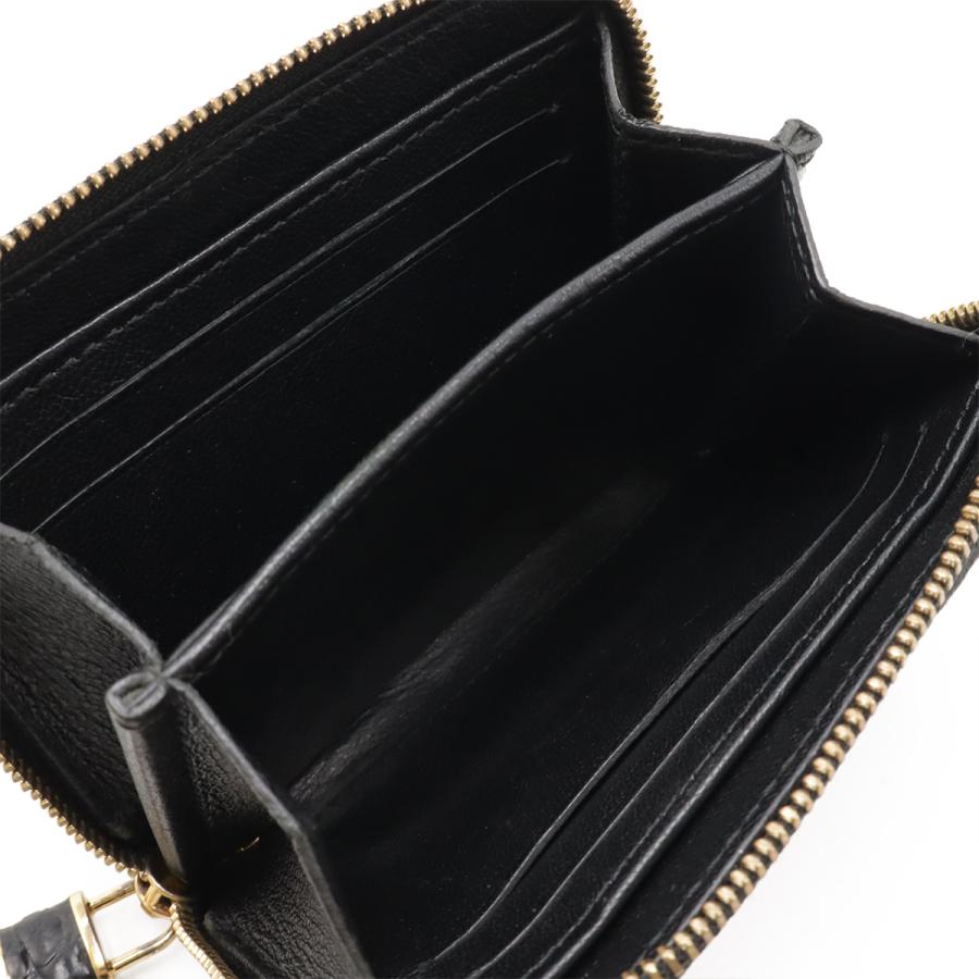 LOUIS VUITTON ルイ ヴィトン ジッピーコインパース コインケース 小銭入れ クロコダイル エキゾチックレザー ブラック 黒 ゴールド金具 | LOUIS VUITTON | 04