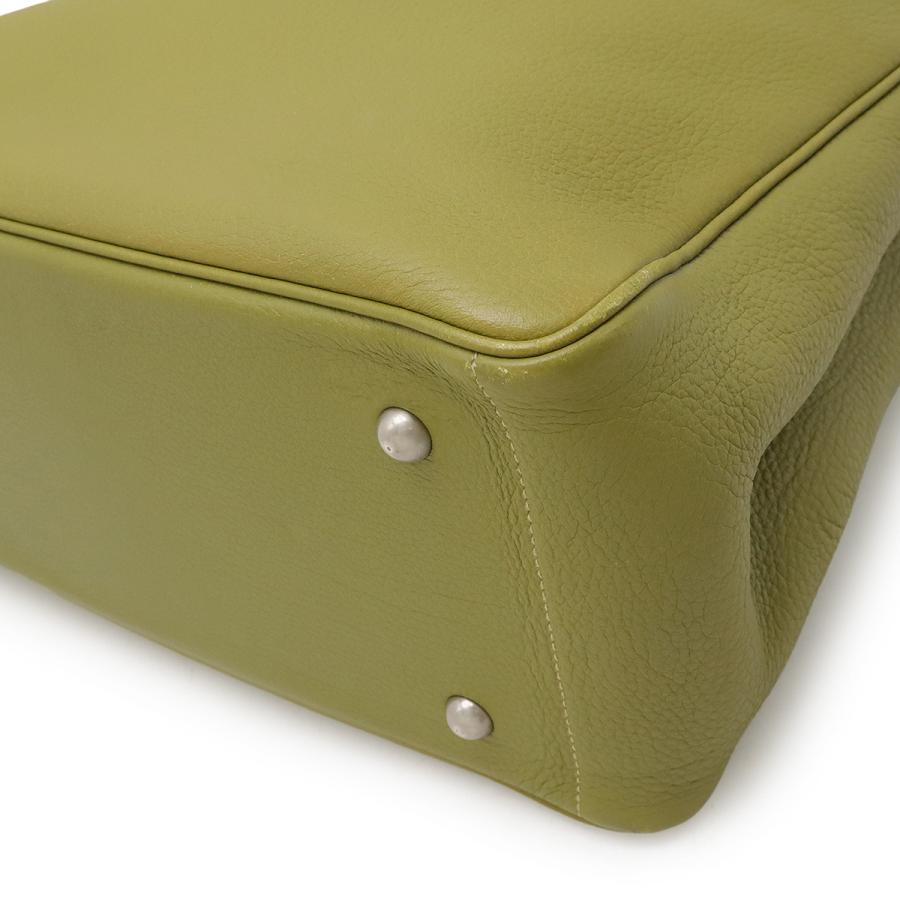 HERMES エルメス ヴィクトリア カバス32 トートバッグ ショルダーバッグ セミショルダー トリヨンクレマンス レザー アニスグリーン | HERMES | 02