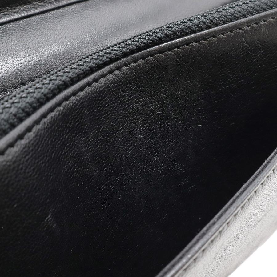 CHANEL シャネル マドモアゼル ヴィンテージ マトラッセ チェーンウォレット ショルダーバッグ ポシェット レザー ブラック シルバー金具 A80972 | CHANEL | 06