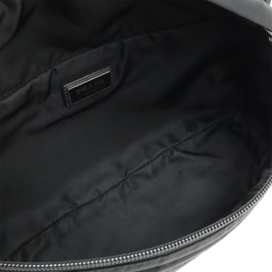 PRADA プラダ ウエストバッグ ウエストポーチ ボディバッグ ヒップバッグ ナイロン NERO ブラック 黒 シルバー金具　2VL008 | PRADA | 06