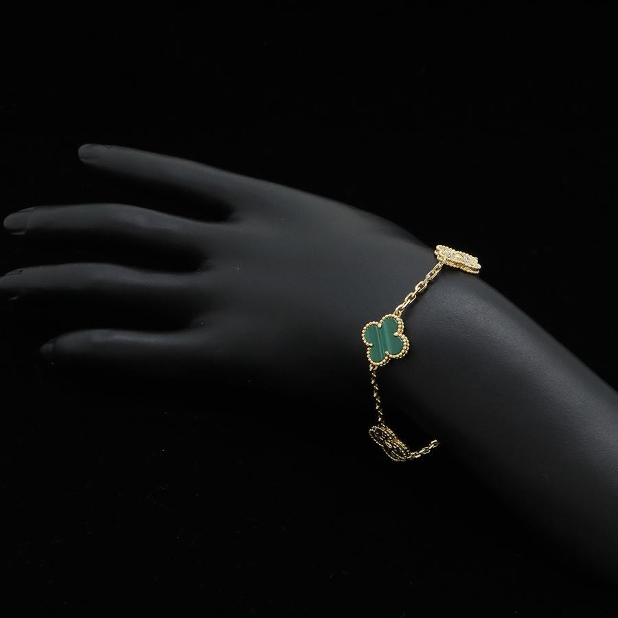 Van Cleef & Arpels ヴァン クリーフ & アーペル ヴィンテージアルハンブラ ブレスレット 5モチーフ K18 ダイヤ VCARO7GQ00 | Van Cleef ＆ Arpels | 05
