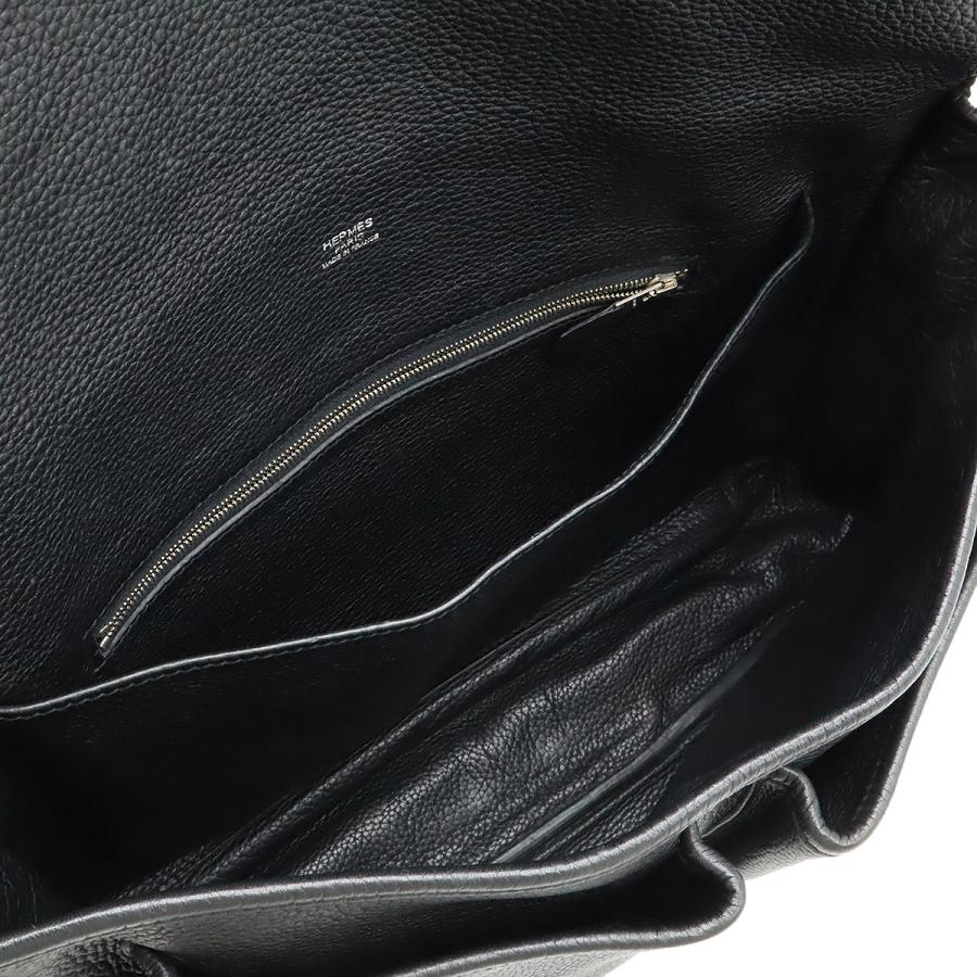 HERMES エルメス バルダ35 ショルダーバッグ メッセンジャーバッグ 斜め掛け トリヨンクレマンス レザー ブラック 黒 □R刻印 | HERMES | 07