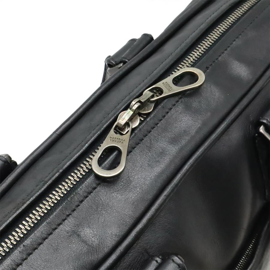 ✨ボッテガヴェネタ✨ビジネスバッグ イントレチャート レザー ブラック BOTTEGA VENETA（ボッテガ・ヴェネタ） ボッテガ ヴェネタ ボッテガ