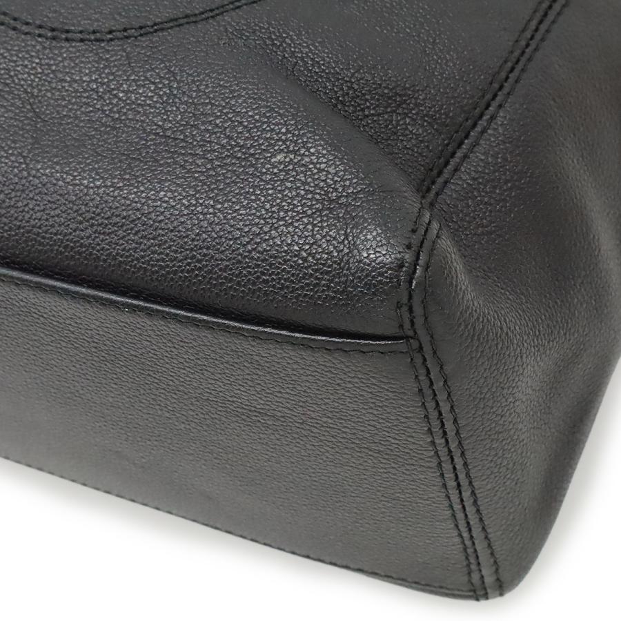 CHANEL シャネル ココマーク トートバッグ ショルダーバッグ セミショルダー 肩掛け キャビアスキン レザー ブラック 黒 CHANEL（シャネル） ココマーク トートバッグ ショルダーバッグ