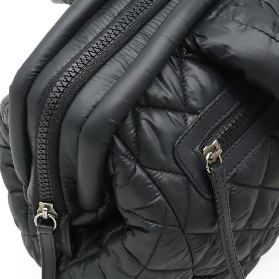 CHANEL シャネル コココクーン ココマーク ハンドバッグ ミニボストンバッグ キルティング ナイロン レザー ブラック 黒 A47205 | CHANEL | 04