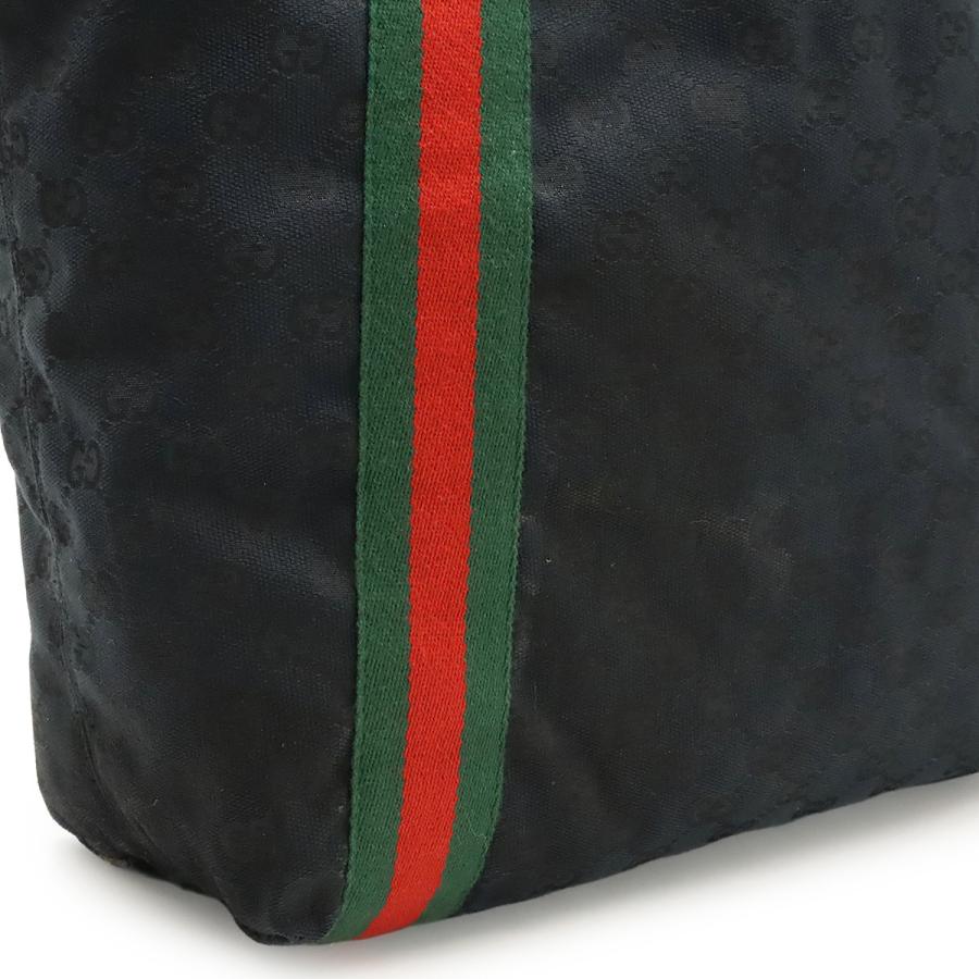 GUCCI グッチ GGキャンバス シェリーライン トートバッグ ショルダーバッグ 肩掛け レザー ブラック 黒 グリーン 緑 レッド 赤 189669 | GUCCI | 07