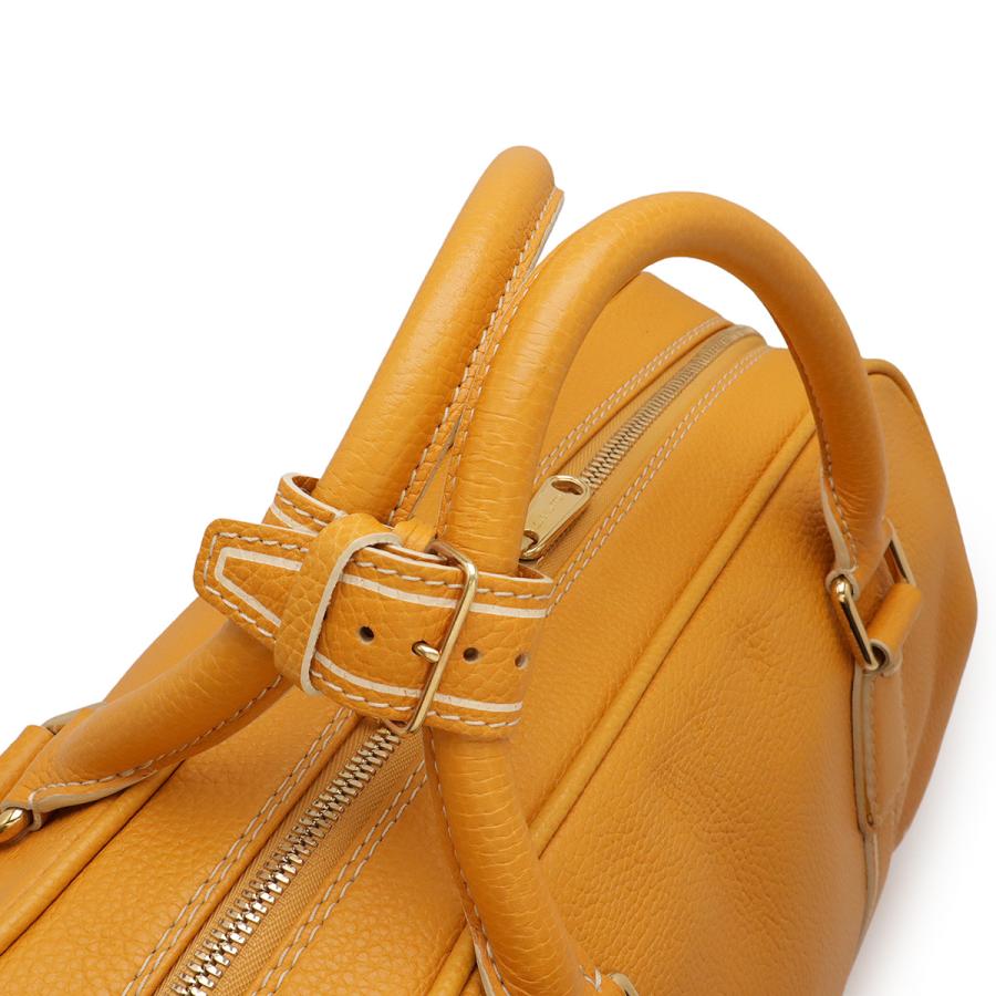 LOUIS VUITTON ルイ ヴィトン トバコ キャリーオール ボストンバッグ トラベルバッグ 旅行カバン ジョーヌ 黄色 イエロー ゴールド金具 | LOUIS VUITTON | 04
