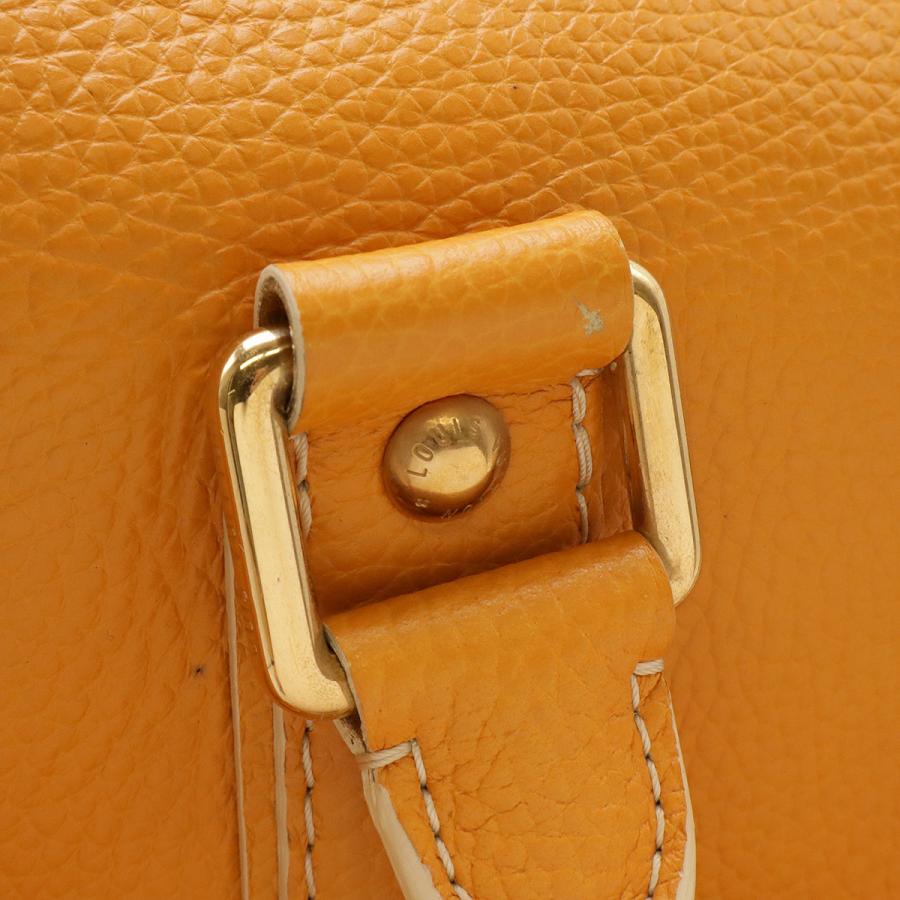 LOUIS VUITTON ルイ ヴィトン トバコ キャリーオール ボストンバッグ トラベルバッグ 旅行カバン ジョーヌ 黄色 イエロー ゴールド金具 | LOUIS VUITTON | 05