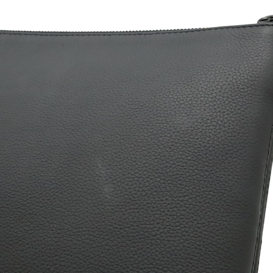 LOUIS VUITTON ルイ ヴィトン LVアエログラム テイクオフ ポーチ セカンドバッグ クラッチバッグ グレインレザー ノワール 黒 ブラック | LOUIS VUITTON | 07
