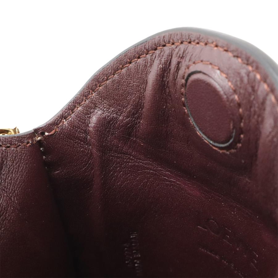 LOEWE ロエベ アナグラム ゲートポケット ショルダーバッグ ショルダーポーチ ポシェット ソフトカーフ レザー ラスト ブラウン | LOEWE | 05