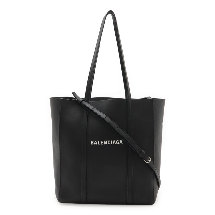 BALENCIAGA バレンシアガ エブリデイ トート XS ロゴ トートバッグ 2WAY ショルダーバッグ レザー ブラック 黒 551810 BALENCIAGA（バレンシアガ） エブリデイ トート XS ロゴ トートバッグ