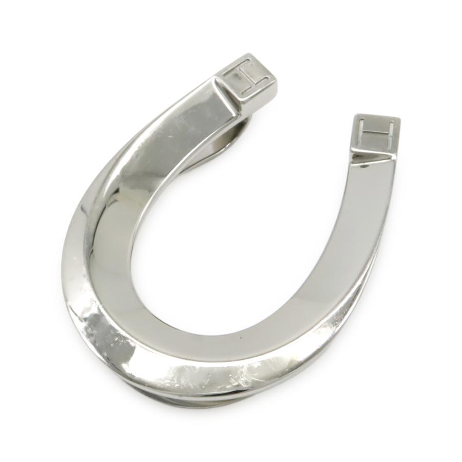 HERMES エルメス ラック ホースシュー マネークリップ ビルクリップ 札ばさみ ステンレススティール シルバー H077310FJ00 | HERMES