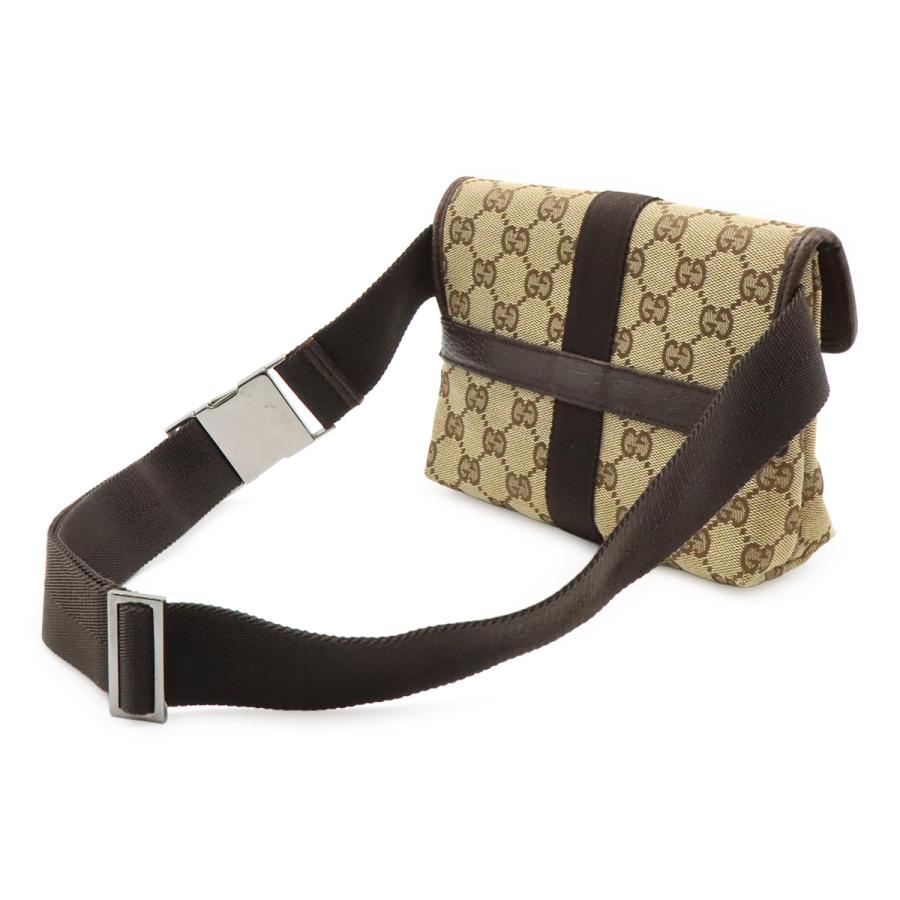 GUCCI（グッチ） GGキャンバス ボディバッグ ウエストポーチ ウエスト