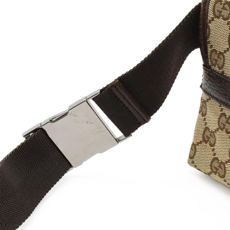 GUCCI（グッチ） GGキャンバス ボディバッグ ウエストポーチ ウエスト