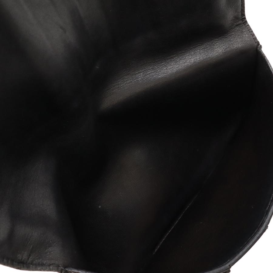 HERMES エルメス ドゴンMM 2つ折長札入れ 二つ折り長札入れ 長財布 トゴ レザー ブラック 黒 ゴールド金具 | HERMES | 05