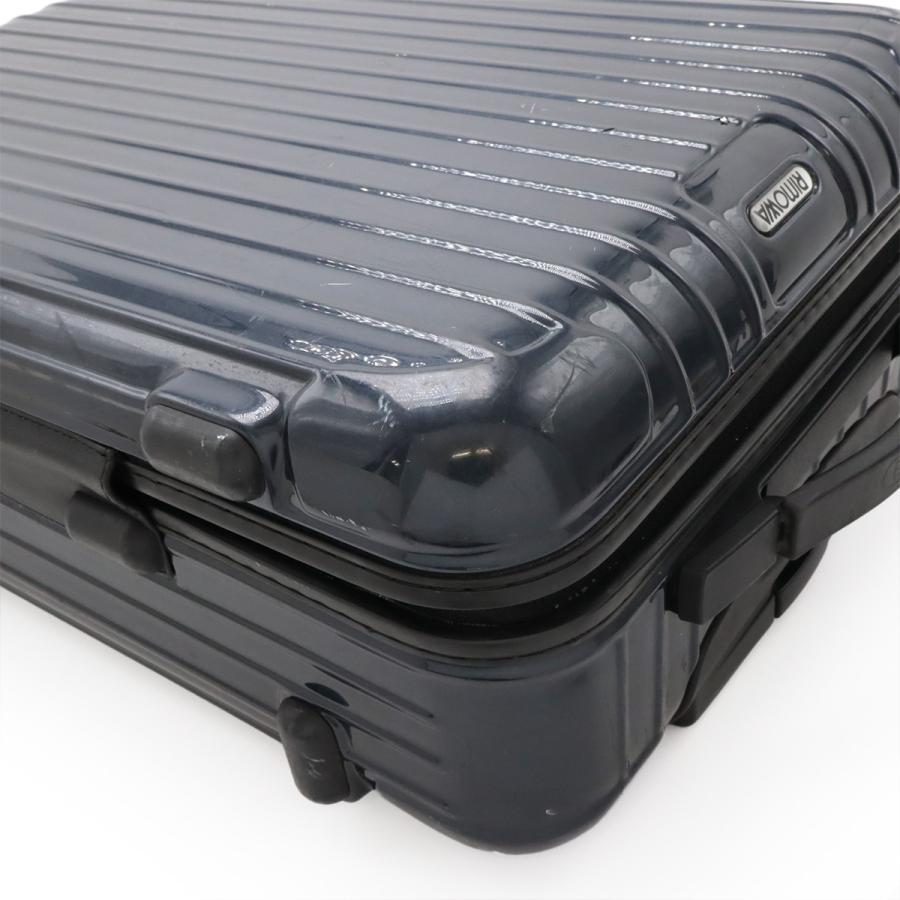 RIMOWA リモワ サルサ スーツケース キャリーケース トラベル 旅行用バッグ 機内持ち込み 2輪 TSAロック式 ネイビー ブラック 黒 857.52 | RIMOWA | 02