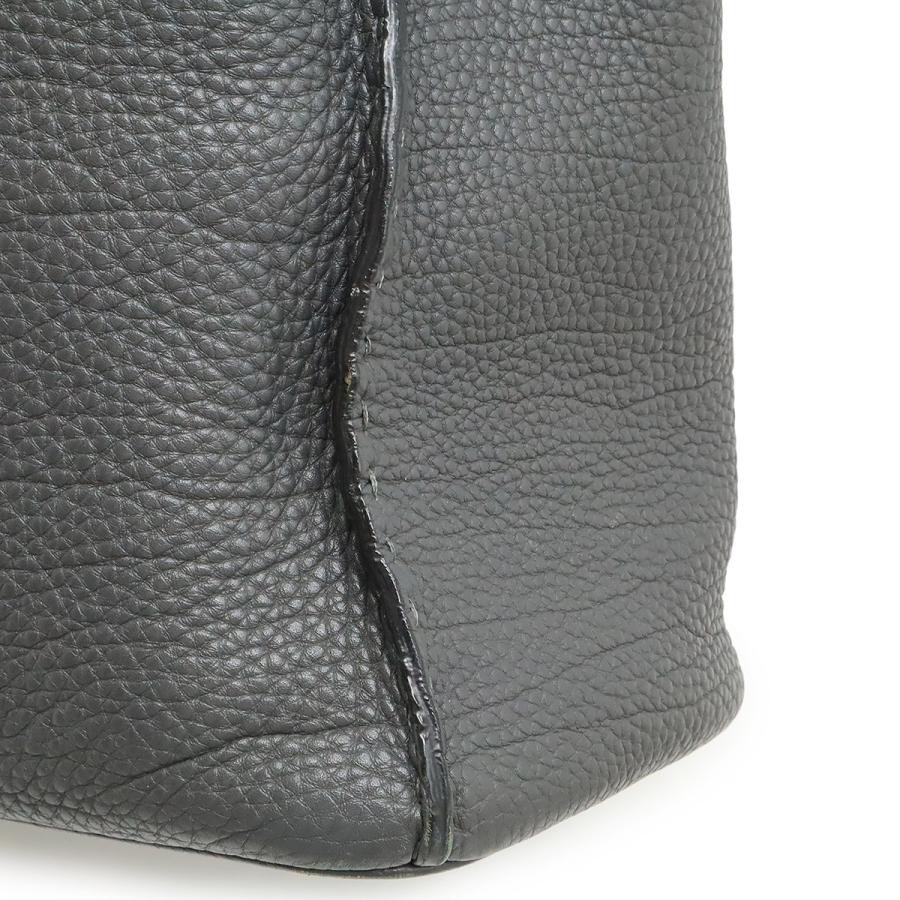 FENDI フェンディ セレリア アンナスモール ハンドバッグ 2WAY ショルダーバッグ ワンショルダー 斜め掛け レザー ダークグレー 8BT218 FENDI（フェンディ） セレリア アンナスモール ハンドバッグ 2WAY