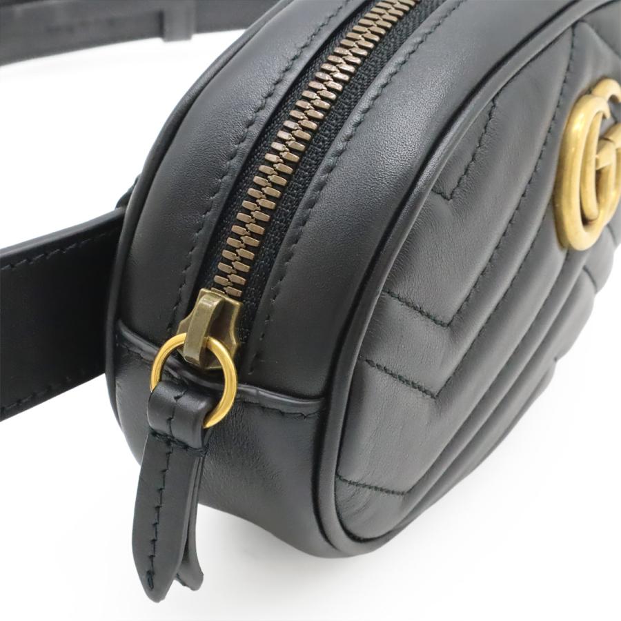 GUCCI グッチ GGマーモント ベルトバッグ ボディバッグ ウエストバッグ 