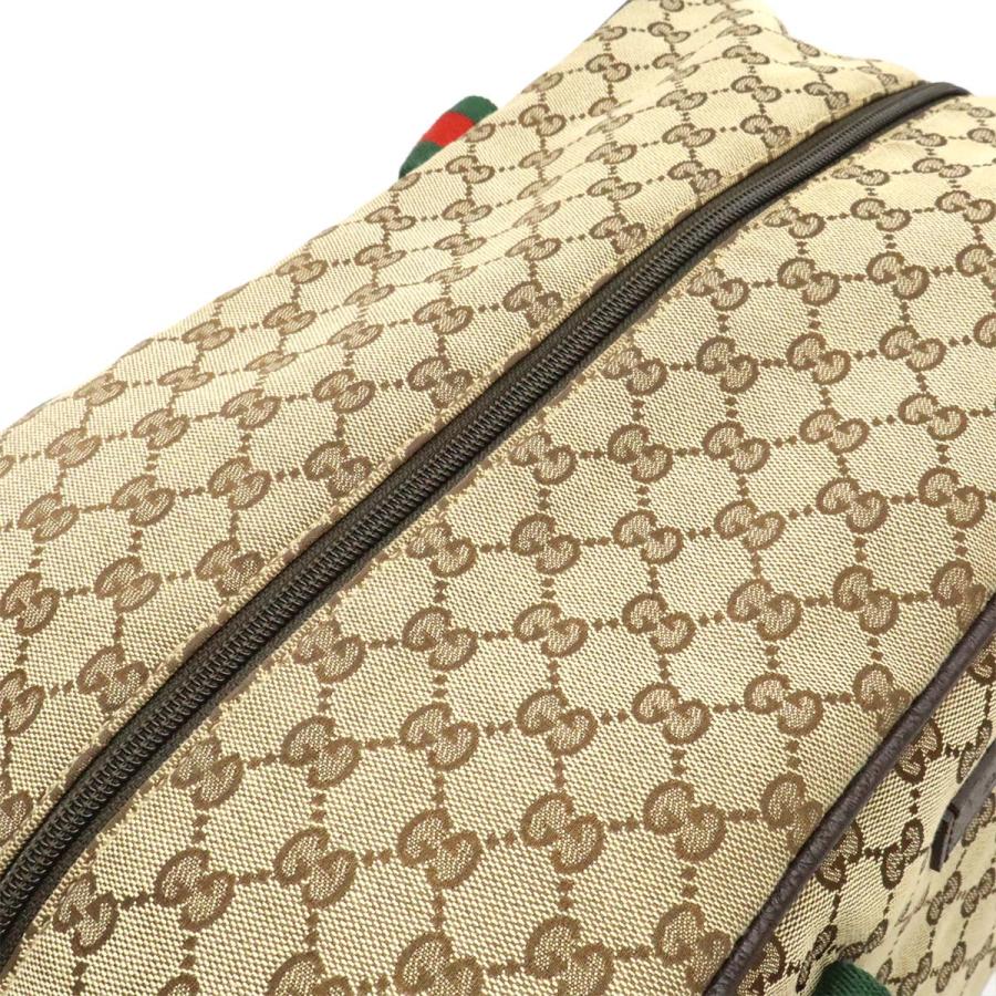 GUCCI（グッチ） GGキャンバス シェリーライン ボストンバッグ
