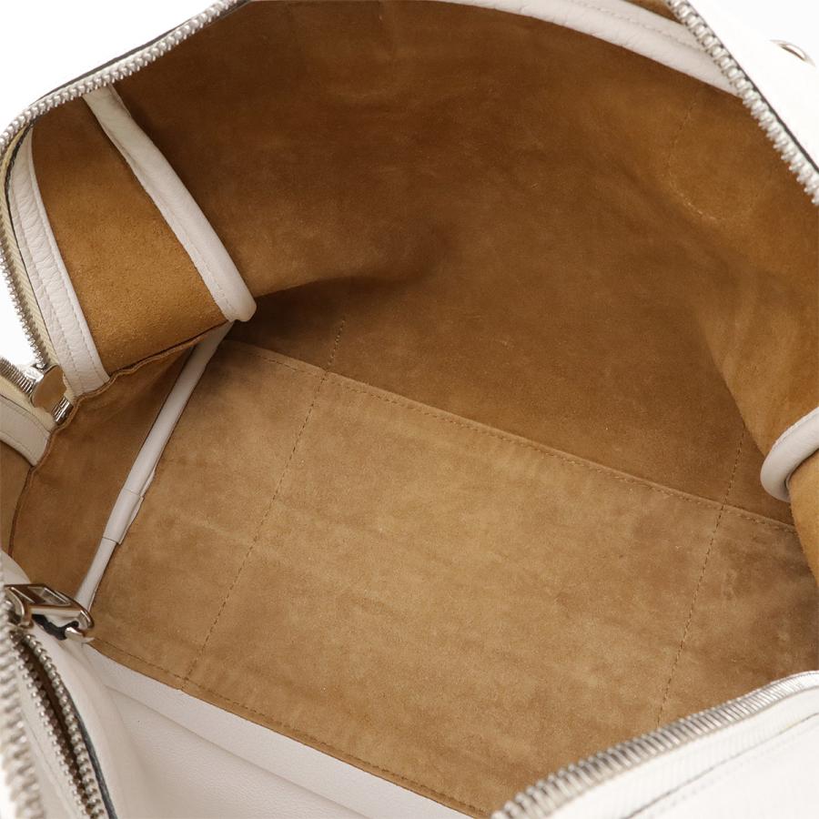 LOEWE ロエベ アナグラム アマソナ75 ハンドバッグ ミニバッグ 2WAY ショルダーバッグ レザー ホワイト 白 シルバー金具 301.30.L03 | LOEWE | 07