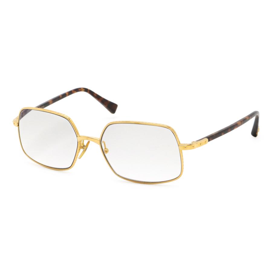LOUIS VUITTON ルイ ヴィトン 眼鏡 めがね メガネフレーム 度入り スクエアフレーム ブラウン系マルチカラー ゴールド金具 Z0041U LOUIS VUITTON（ルイ・ヴィトン） ルイ ヴィトン 眼鏡 めがね メガネ