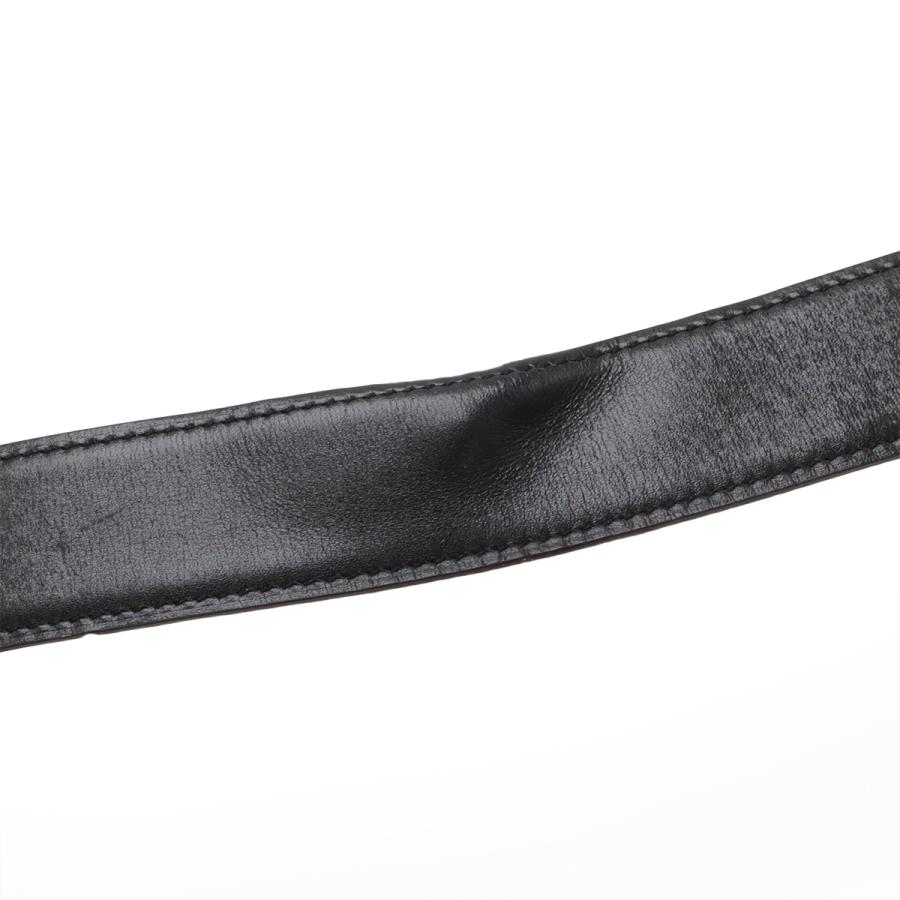 HERMES エルメス Hストリエ Hベルト リバーシブル ボックスカーフ BOXカーフ トゴ レザー ブラック 黒 グレー シルバー金具 #85 D刻印 HERMES（エルメス） Hプレート ベルト リバーシブル ボックスカーフ