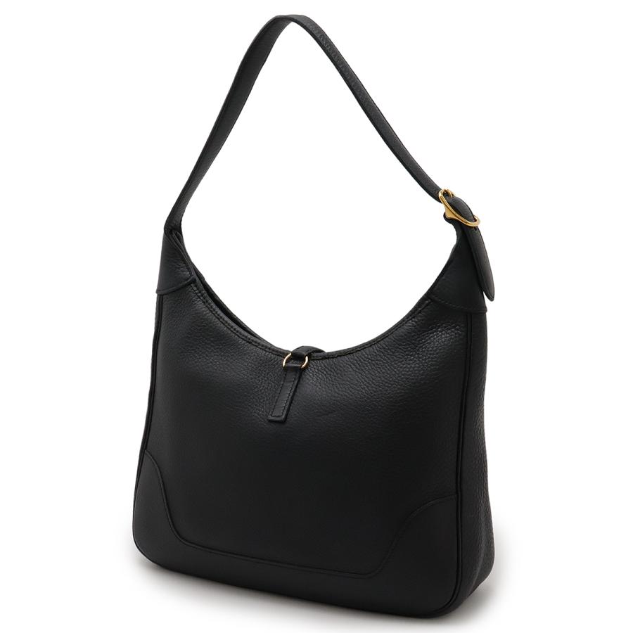 HERMES エルメス トリム31 ショルダーバッグ ワンショルダー セミショルダー トリヨンクレマンス ブルーインディゴ ネイビー ゴールド金具 □H刻印 HERMES（エルメス） トリム31 ショルダーバッグ ワンショルダー