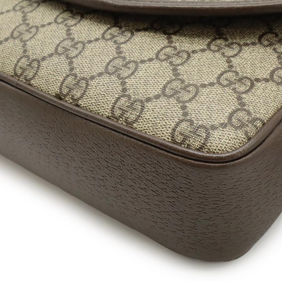 GUCCI グッチ オフィディア GGスプリーム スモール ショルダーバッグ ウェブストライプストラップ 2WAY クラッチバッグ PVC ベージュ | GUCCI | 02
