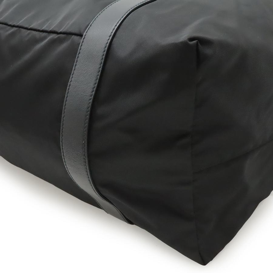 PRADA プラダ トライアングルロゴ ボストンバッグ トラベルバッグ 旅行カバン ラージトート ナイロン レザー NERO 黒 ブラック V49Z | PRADA | 02