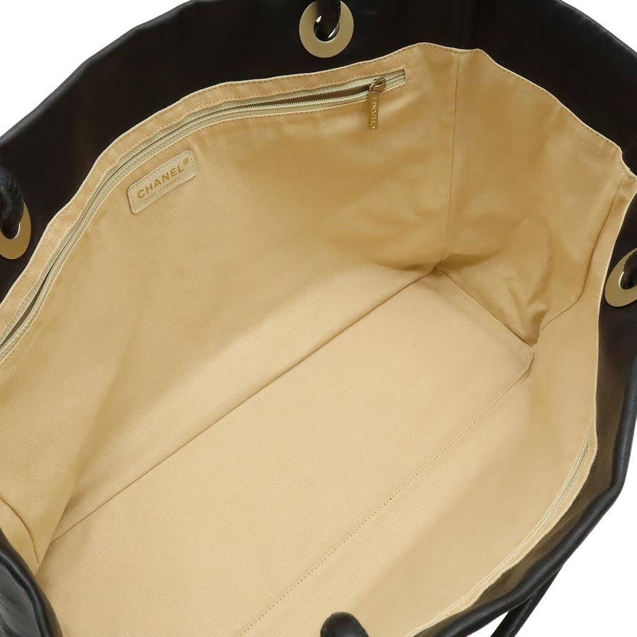 CHANEL（シャネル） カメリア ロゴ トートバッグ ラージトート