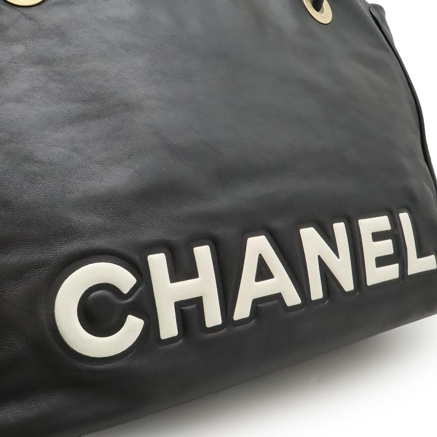 CHANEL（シャネル） カメリア ロゴ トートバッグ ラージトート