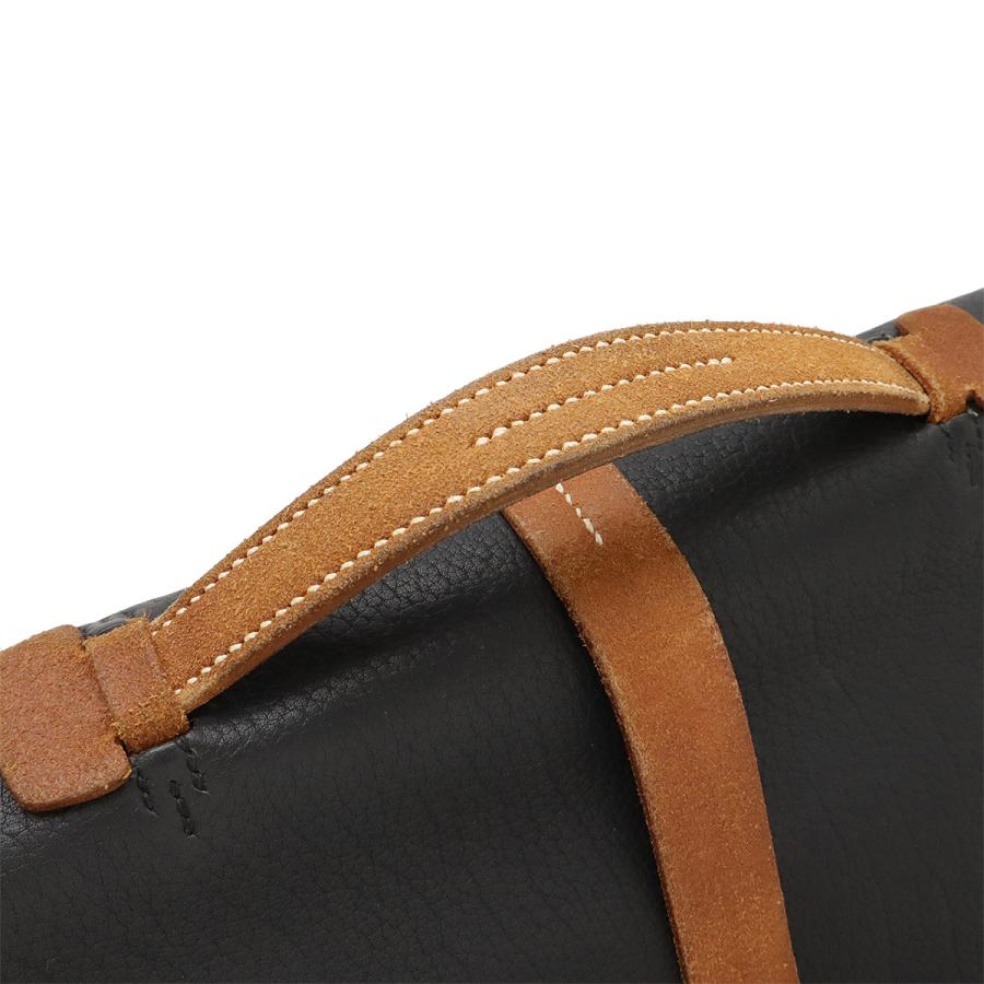 HERMES エルメス エトリヴィエール ドキュメント ビジネスバッグ ハンドバッグ フィヨルド ブラック 黒 シルバー金具 □H刻印 | HERMES | 03