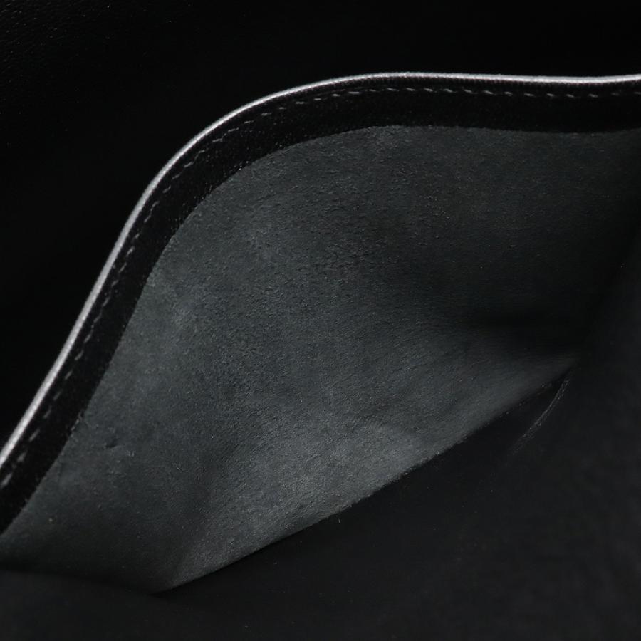 HERMES エルメス エトリヴィエール ドキュメント ビジネスバッグ ハンドバッグ フィヨルド ブラック 黒 シルバー金具 □H刻印 | HERMES | 07