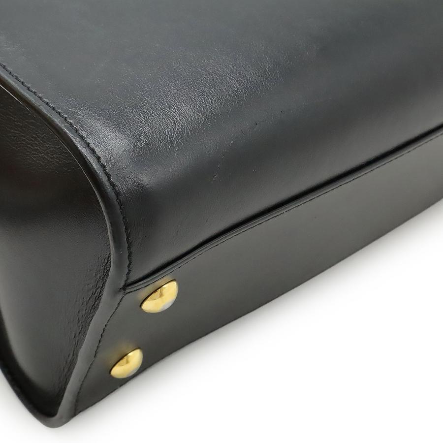 SAINT LAURENT PARIS サン ローラン パリ YSL イブサンローラン ベイビーカバス ハンドバッグ 2WAY ショルダーバッグ レザー ブラック 黒 |  | 02